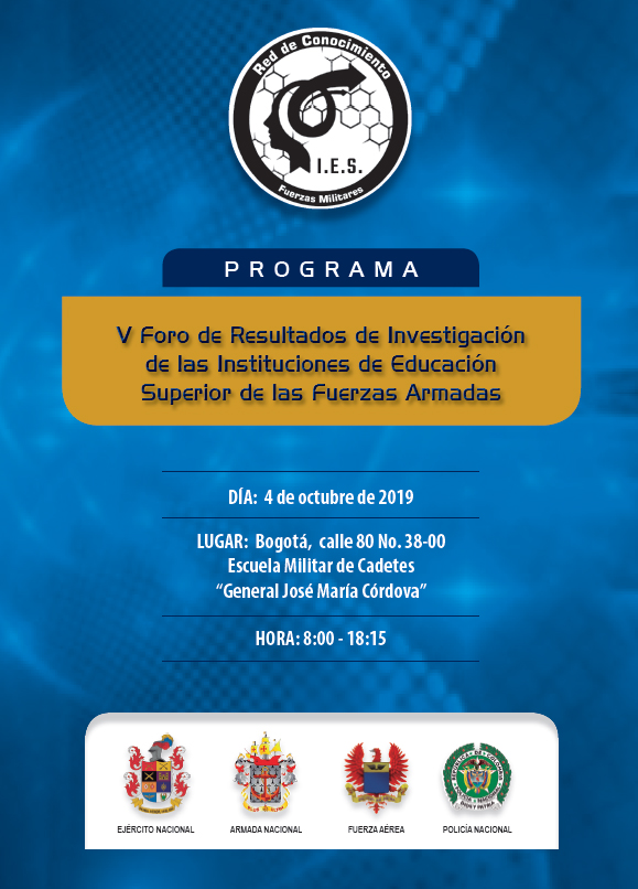 V Foro de Resultados de Investigación de las Instituciones de Educación Superior de las Fuerzas Armadas