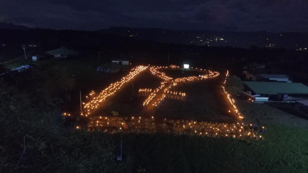 Lucernario en Mesa Baja Tolemaida, como Celebración a los 105 años de la aparición de Nuestra Señora de Fátima.